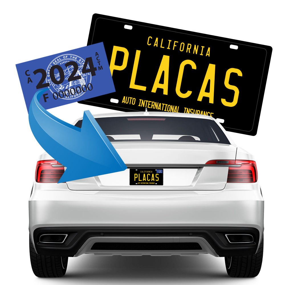 Renovación de placas y stickers Pagar Placas DMV en California